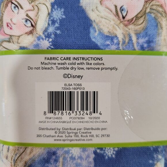 Disney Frozen 2 Elsa Cotton 1 Yard Precut Fabric NEW - Picture 4 of 5
